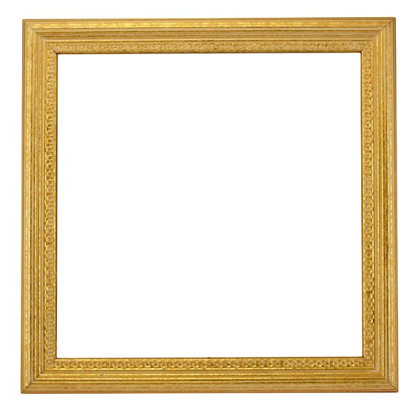 Square Frame Gold