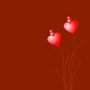 Flowers with hearts