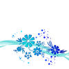 Wave of flowers