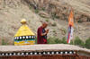 Buddhist Monk Praying