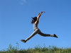 jumping joy