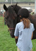 Girl & her horse