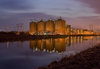 Industrial by night