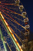Lighted wheel at the city ...