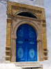 blue door
