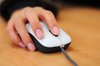 Woman using computer