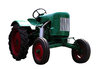 A very old tractor