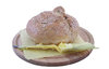 A soup in a bread