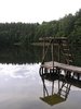 Wooden jetty