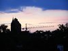 Panorama in the evening