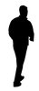 A man walking