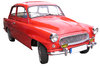 Red vintage car