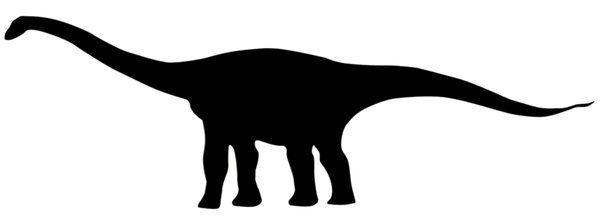 dinosaur shadow drawing
