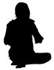 Cross-legged sitting