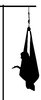 Silhouette of hanging woman