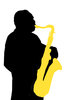 Sax player