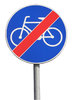 No bicycles