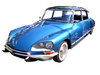 Blue car