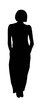 Girl silhouette