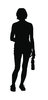 Girl silhouette