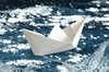 White Paper Boat