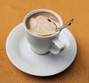in the cafe