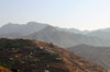 Haze in the mountains