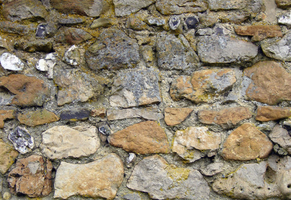 Stone Wall: Farm cottage stone wall