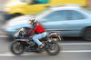 Speed of motorcycle