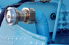 Water connector on the sail bo