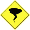Weather warning sign 4