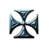 Isosceles cross pictogram 3