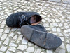 Old traveller's shoes