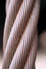 Heavy and rusty tow steel line