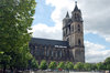 Gothic cathedral in Magdeburg