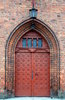 Neogothic church gate