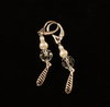 Oxidate silver jewellery with 