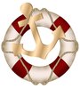 Life Preserver With Anker