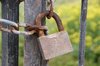 Rusty padlock 3