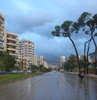 And the rain falls down...