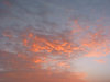 Orange sky