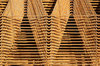 a rusty grille...
