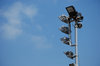 Lights on pole