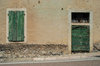 Old door and window