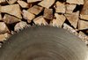 Sawblade and firewood