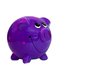 Purple Piggy Bank