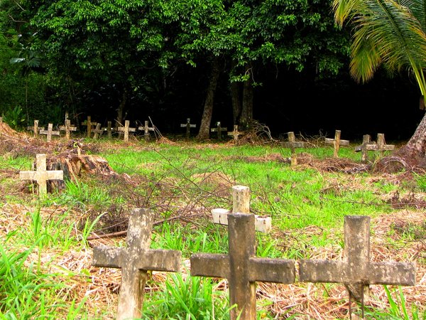 Passed and Ago: Final rest. Largely undisturbed, forgotten.
