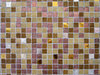 golden mosaic texture