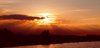 Sunset over Land