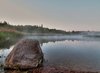 Morning mist - HDR